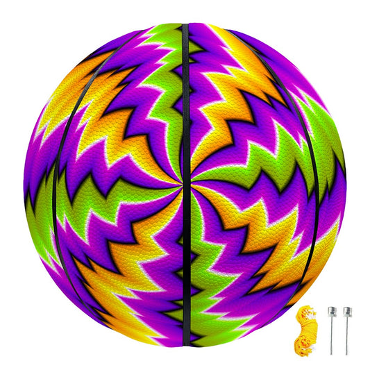 Dizzy Vortex Moving Optical Illusion Basketball