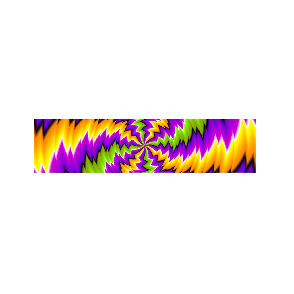 Dizzy Vortex Moving Optical Illusion Bed Runner