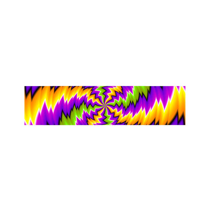 Dizzy Vortex Moving Optical Illusion Bed Runner