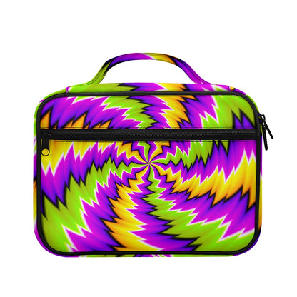 Dizzy Vortex Moving Optical Illusion Briefcase Bible Bag