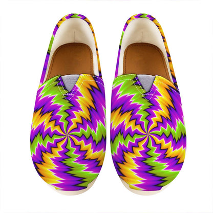 Dizzy Vortex Moving Optical Illusion Casual Shoes
