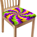 Dizzy Vortex Moving Optical Illusion Chair Cushion Cover
