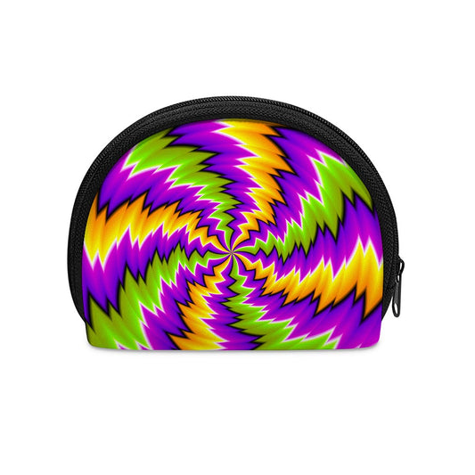 Dizzy Vortex Moving Optical Illusion Coin Purse
