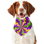 Dizzy Vortex Moving Optical Illusion Dog Bandana