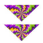 Dizzy Vortex Moving Optical Illusion Dog Bandana