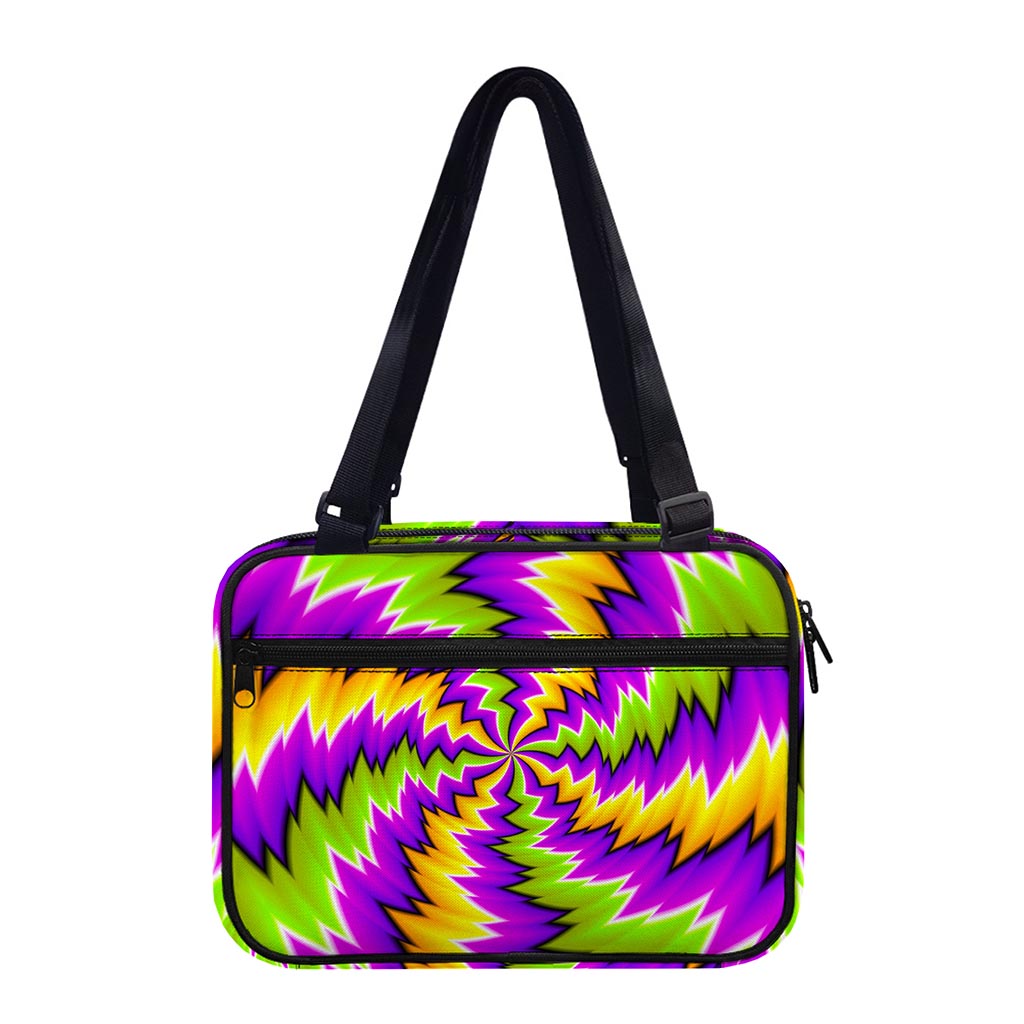 Dizzy Vortex Moving Optical Illusion Double Strap Bible Bag