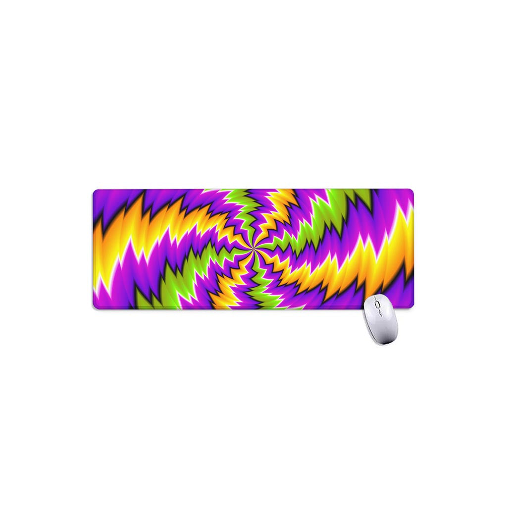Dizzy Vortex Moving Optical Illusion Extended Mouse Pad