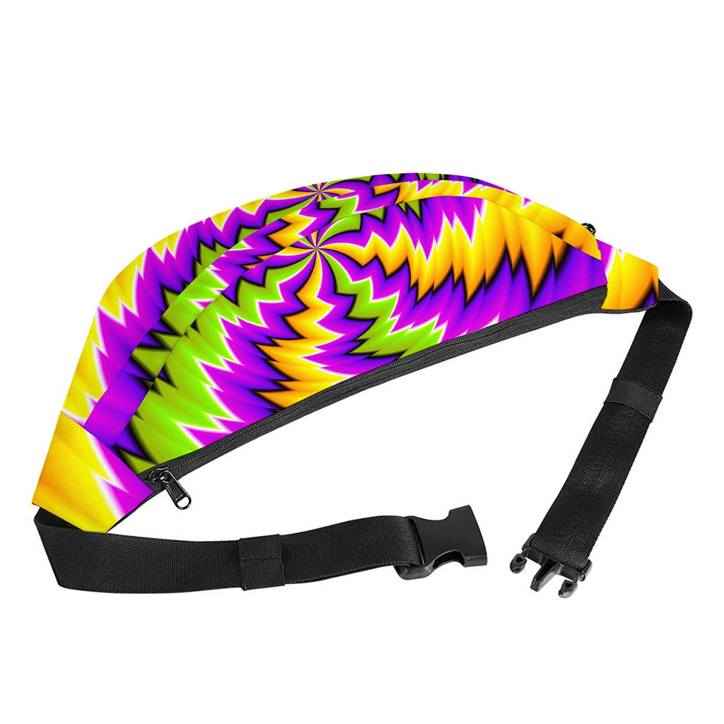 Dizzy Vortex Moving Optical Illusion Fanny Pack