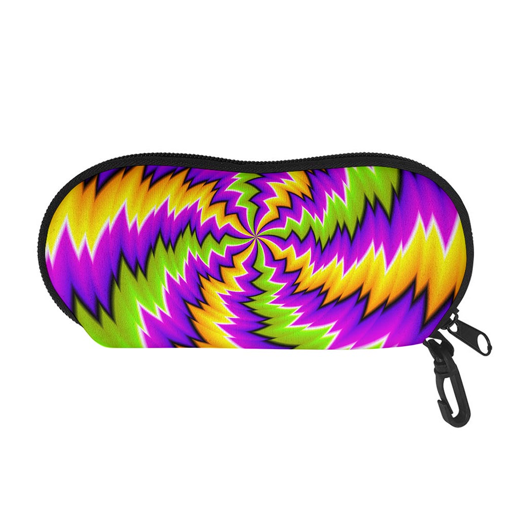 Dizzy Vortex Moving Optical Illusion Glasses Case