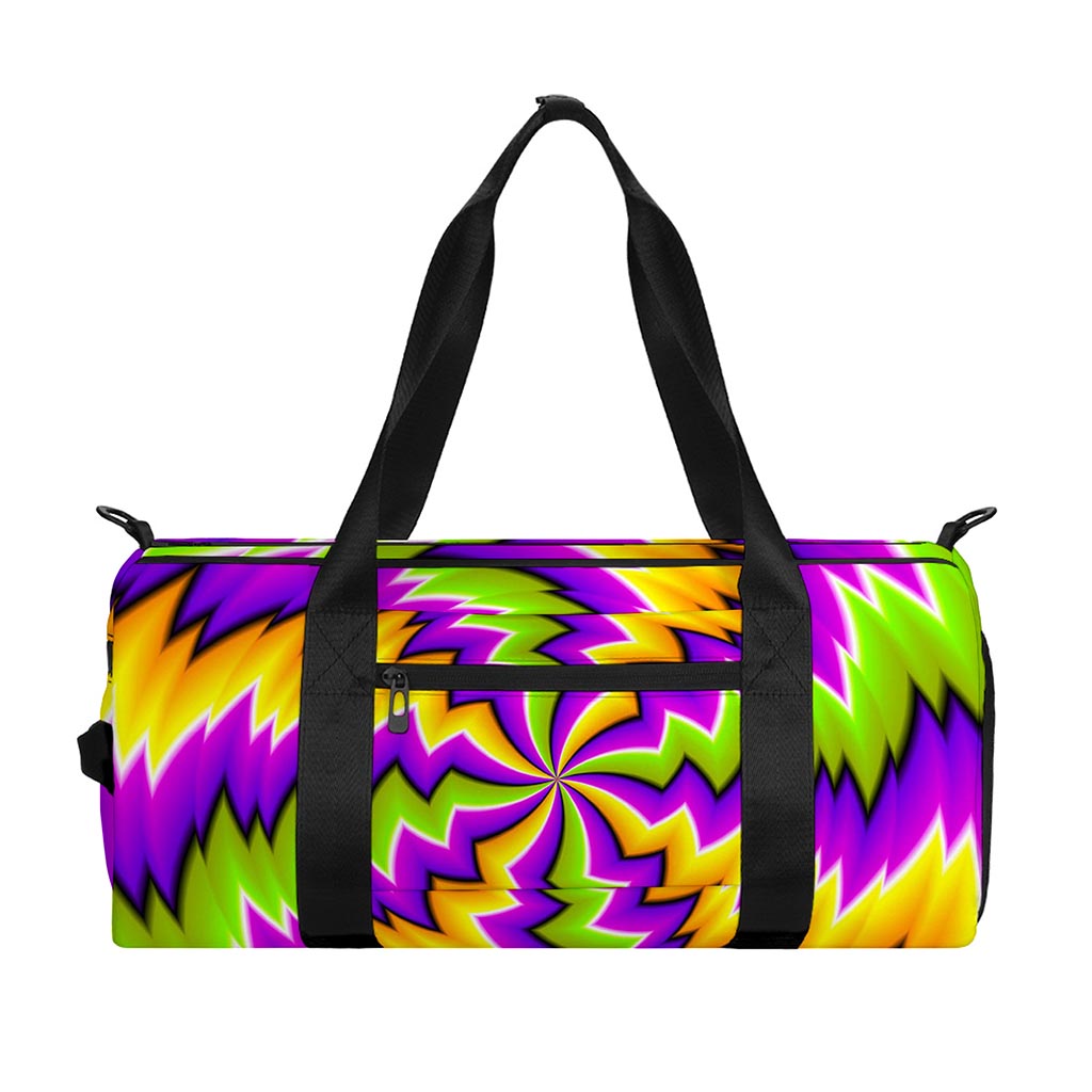 Dizzy Vortex Moving Optical Illusion Gym Bag