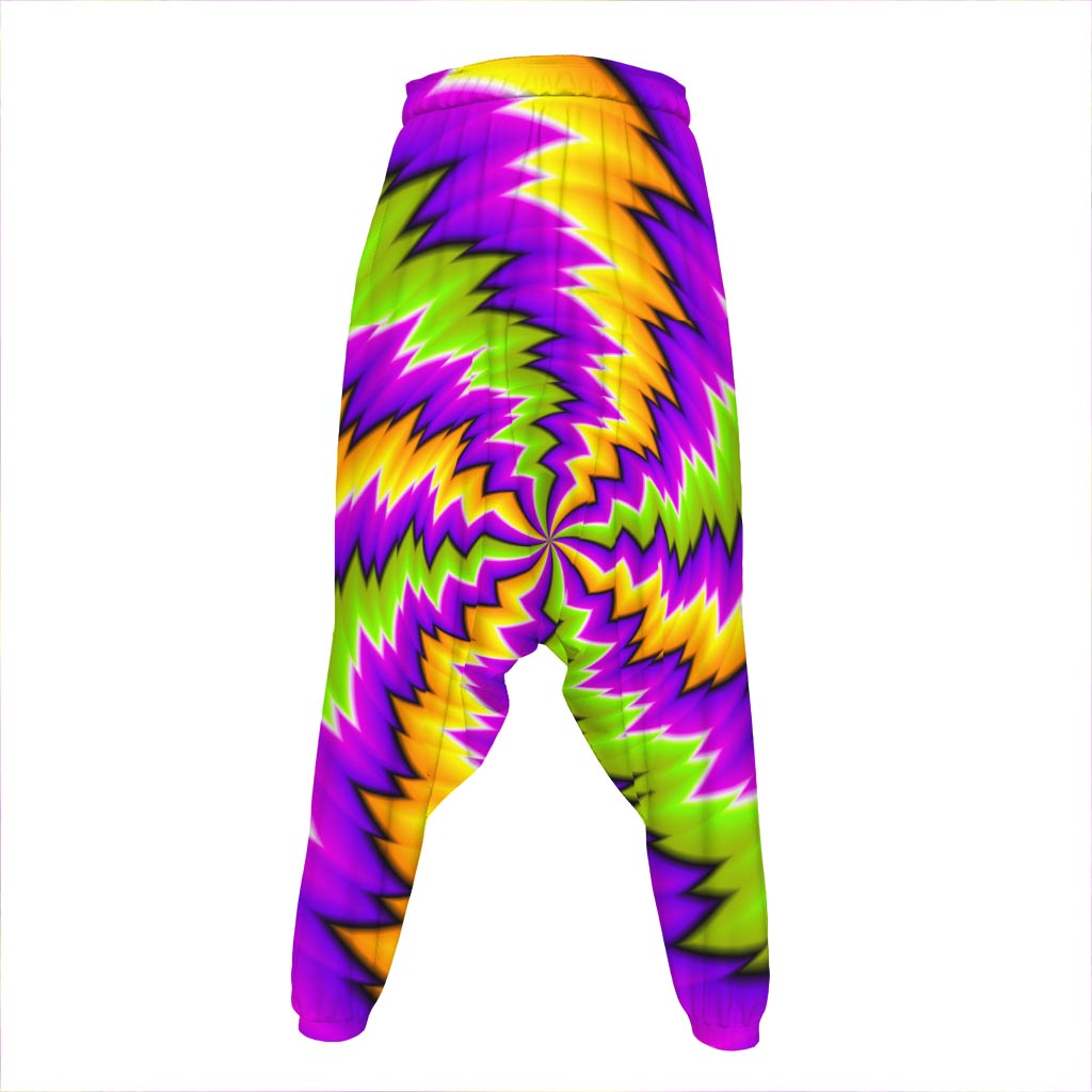 Dizzy Vortex Moving Optical Illusion Hammer Pants