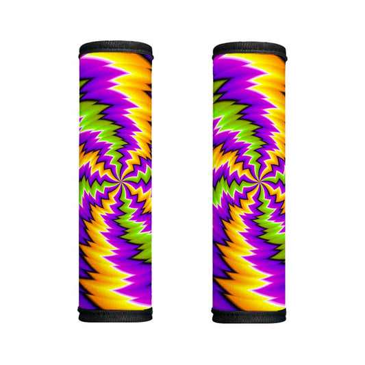 Dizzy Vortex Moving Optical Illusion Handle Covers
