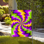 Dizzy Vortex Moving Optical Illusion House Flag