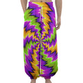 Dizzy Vortex Moving Optical Illusion Lantern Pants
