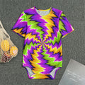 Dizzy Vortex Moving Optical Illusion Men's Bodysuit