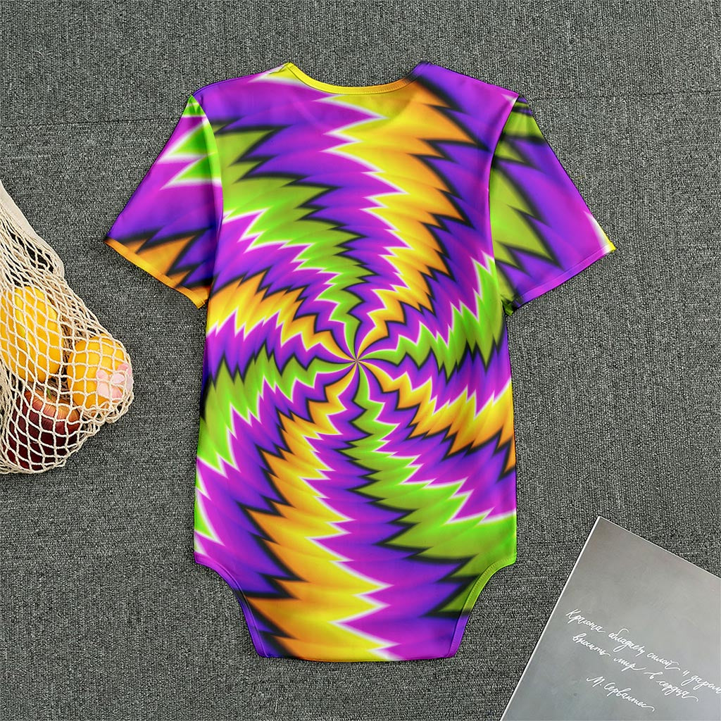 Dizzy Vortex Moving Optical Illusion Men's Bodysuit