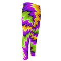 Dizzy Vortex Moving Optical Illusion Men's Compression Pants