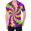 Dizzy Vortex Moving Optical Illusion Men's Shirt