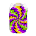 Dizzy Vortex Moving Optical Illusion Mesh Laundry Hamper