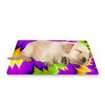 Dizzy Vortex Moving Optical Illusion Pet Cooling Mat Cover