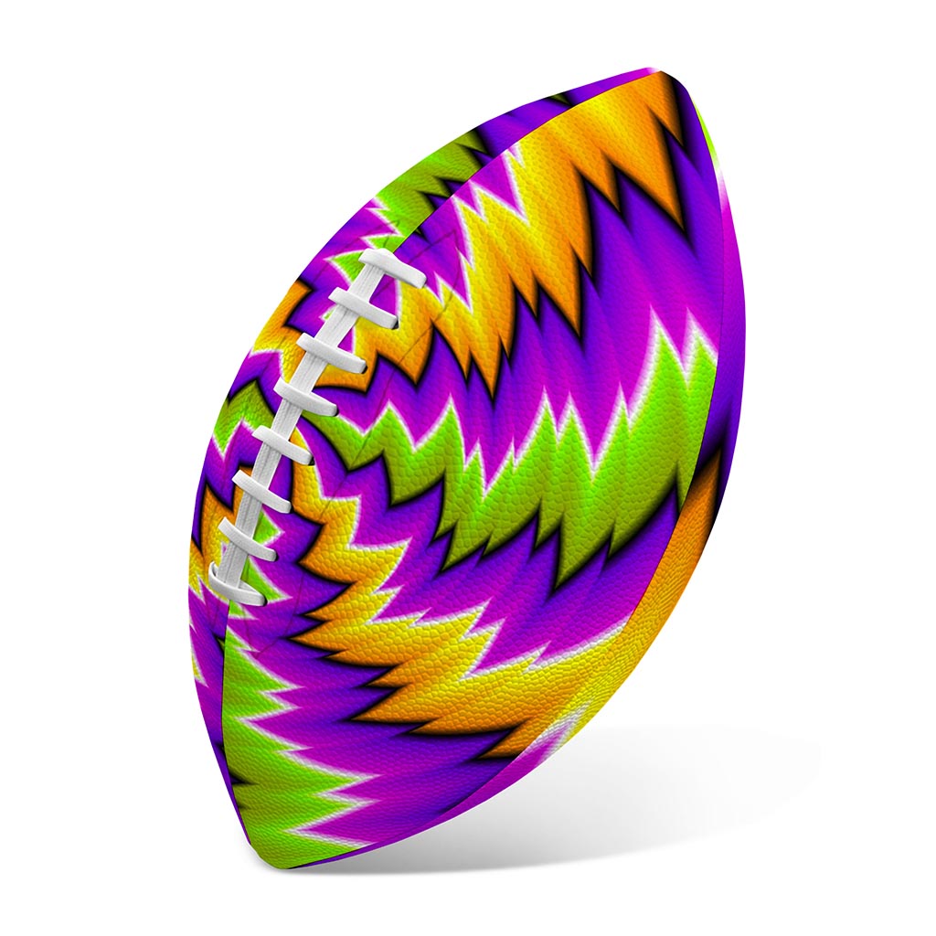 Dizzy Vortex Moving Optical Illusion Rugby Ball