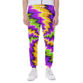 Dizzy Vortex Moving Optical Illusion Joggers