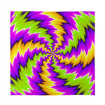 Dizzy Vortex Moving Optical Illusion Silk Bandana