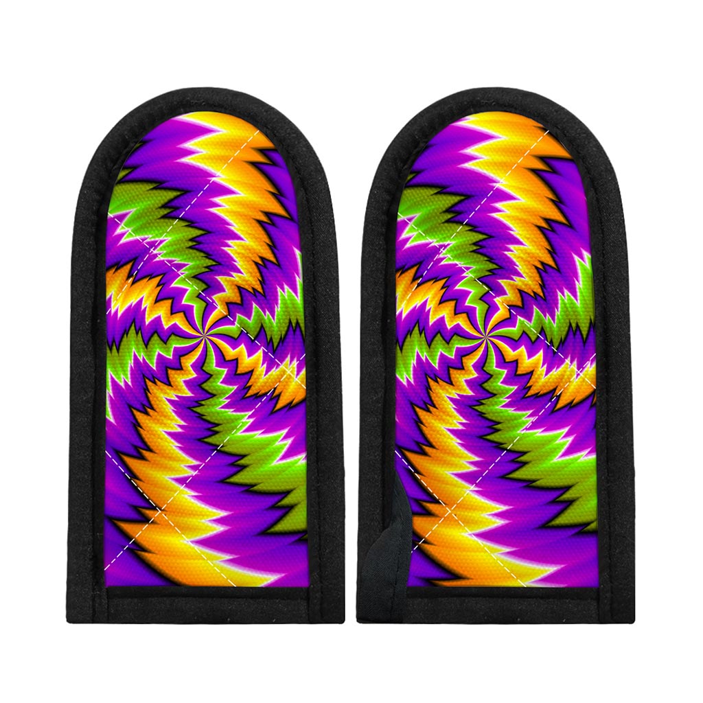 Dizzy Vortex Moving Optical Illusion Skillet Handle Cover