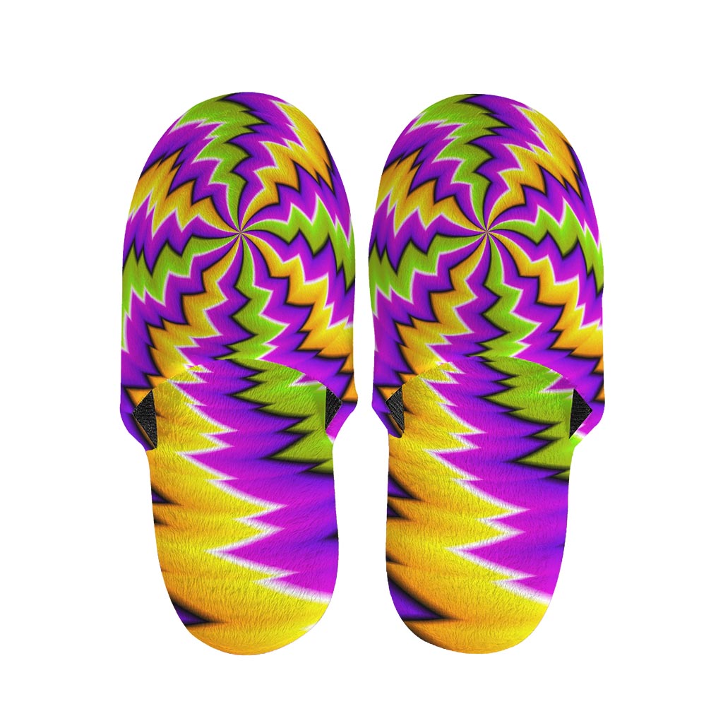 Dizzy Vortex Moving Optical Illusion Slippers