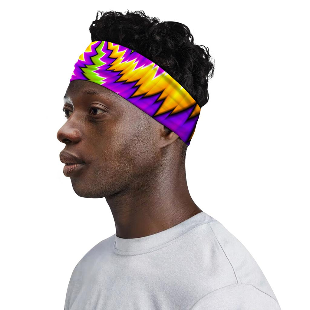 Dizzy Vortex Moving Optical Illusion Sports Headband