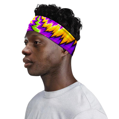 Dizzy Vortex Moving Optical Illusion Sports Headband