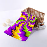 Dizzy Vortex Moving Optical Illusion Towel