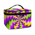 Dizzy Vortex Moving Optical Illusion Travel Makeup Bag