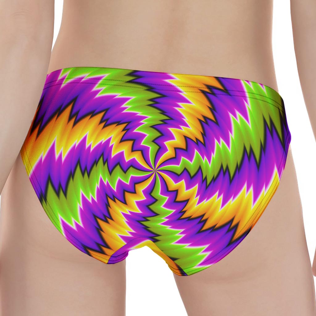 Dizzy Vortex Moving Optical Illusion Women's Panties