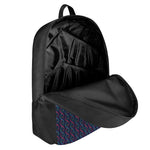 DNA Helix Pattern Print 17 Inch Backpack