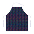 DNA Helix Pattern Print Adjustable Apron