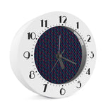 DNA Helix Pattern Print Alarm Clock