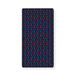 DNA Helix Pattern Print Baby Crib Sheet