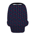 DNA Helix Pattern Print Baby Seat Cover
