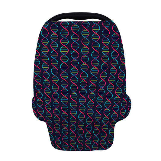DNA Helix Pattern Print Baby Seat Cover