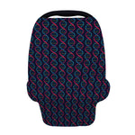 DNA Helix Pattern Print Baby Seat Cover