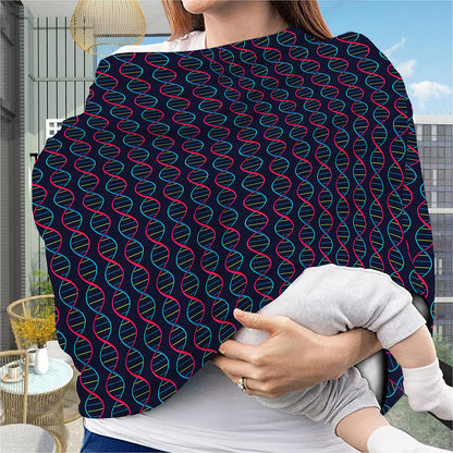 DNA Helix Pattern Print Baby Seat Cover