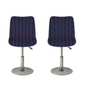 DNA Helix Pattern Print Bar Stool Covers