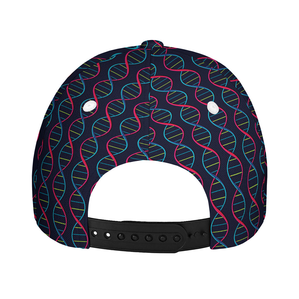 DNA Helix Pattern Print Baseball Cap