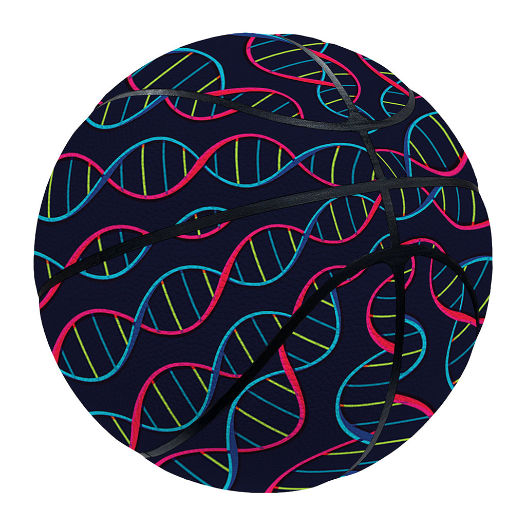 DNA Helix Pattern Print Basketball
