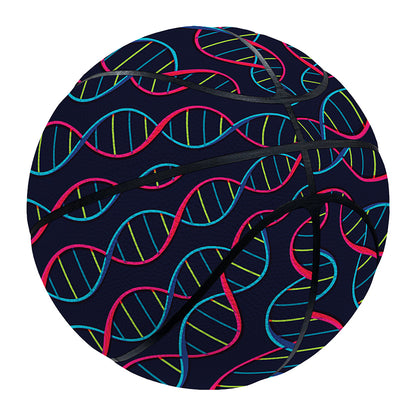 DNA Helix Pattern Print Basketball