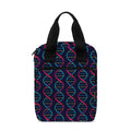 DNA Helix Pattern Print Bible Tote Bag