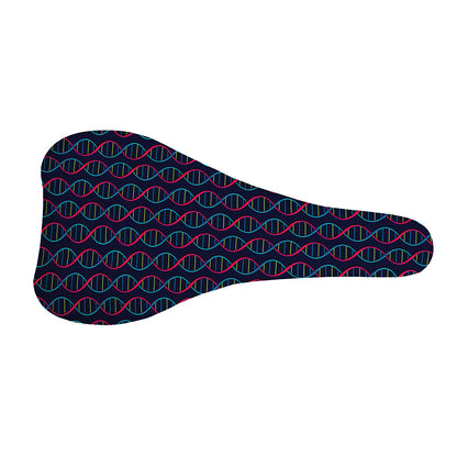 DNA Helix Pattern Print Bicycle Seat Cover