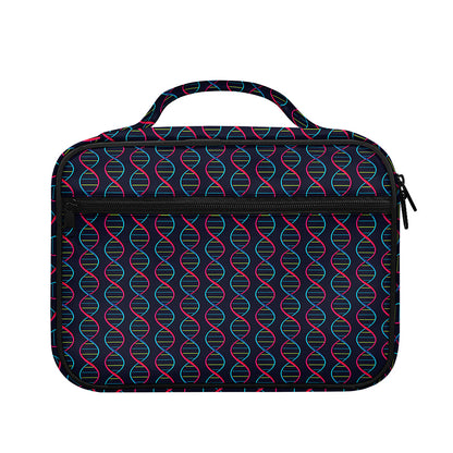 DNA Helix Pattern Print Briefcase Bible Bag