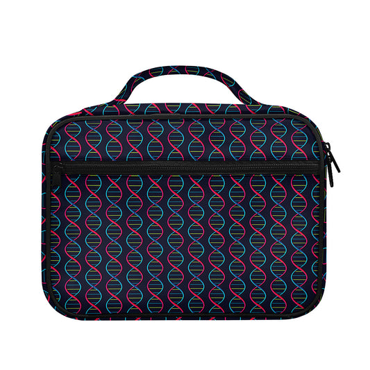 DNA Helix Pattern Print Briefcase Bible Bag